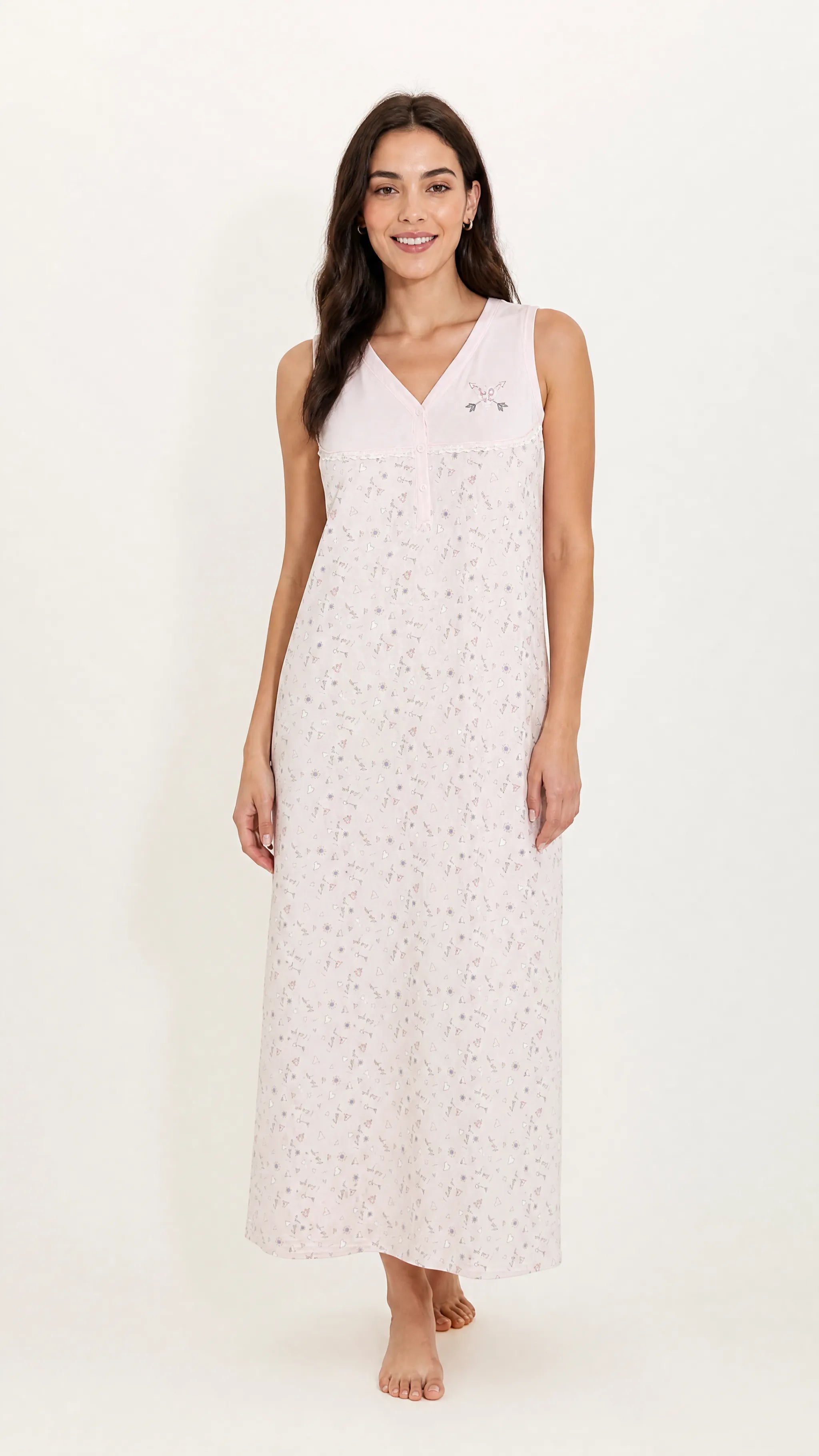 maxi night dress for women Alsike Stephanie Dress – Retrofete Сotton / Coton Women long nightgowns Upgrade Size:EU 41 - US 8 / 8.5