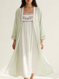 Cotton Nightwear Set - Sable