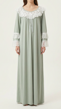 Rayon maxi nightdress - kaia