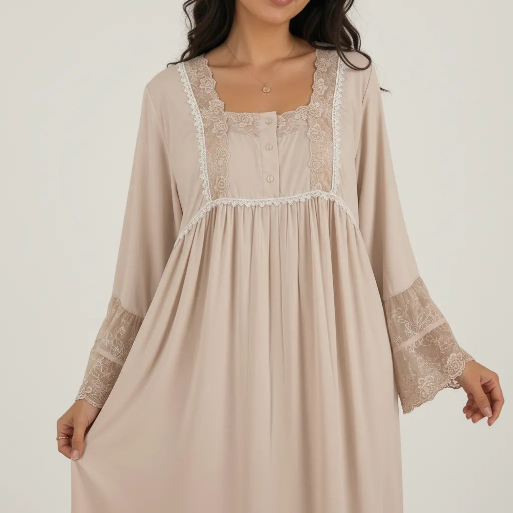 Celandine - Cotton Night Dress