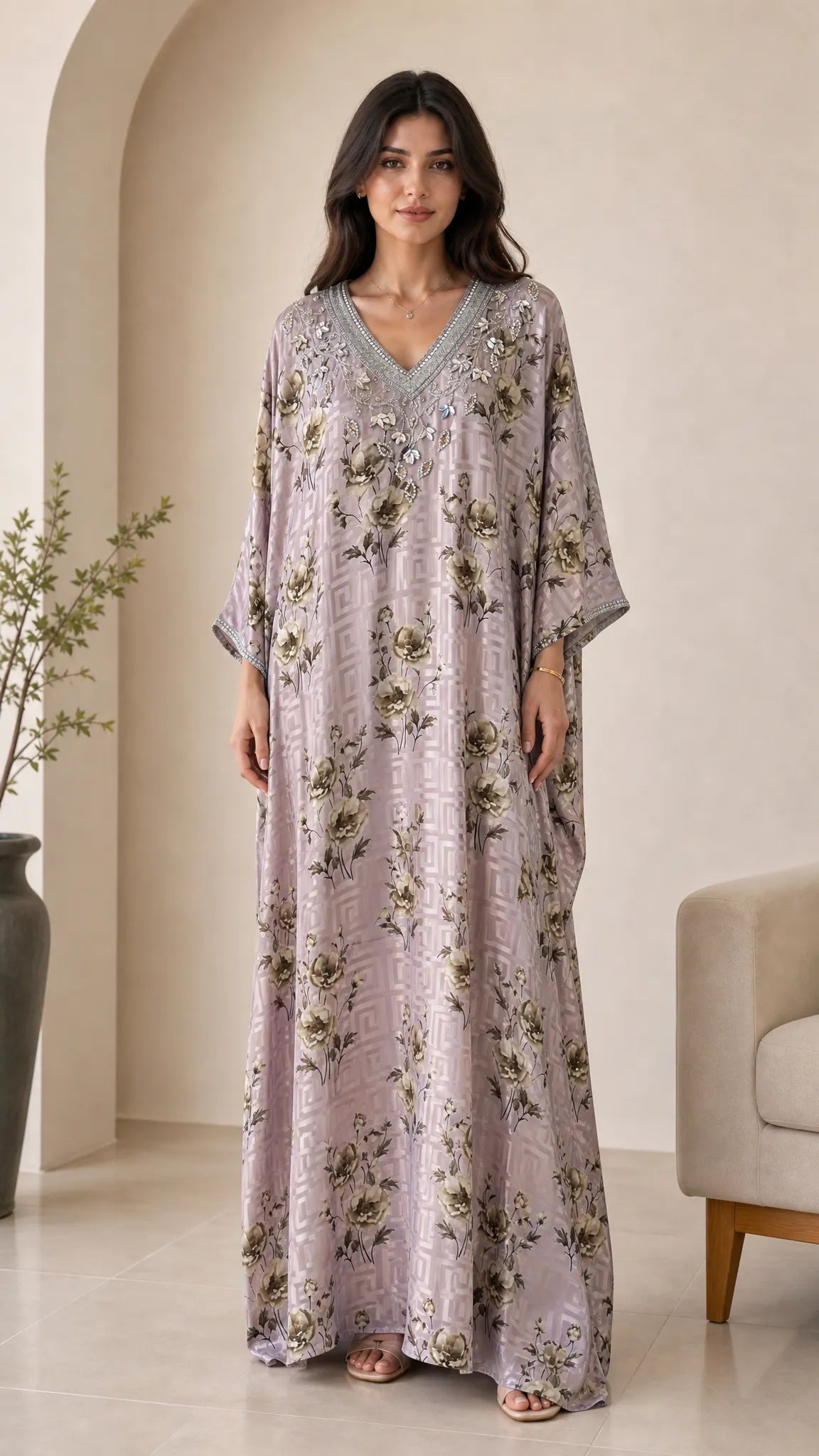 Lupin - Moroccan Silk Jalabiya