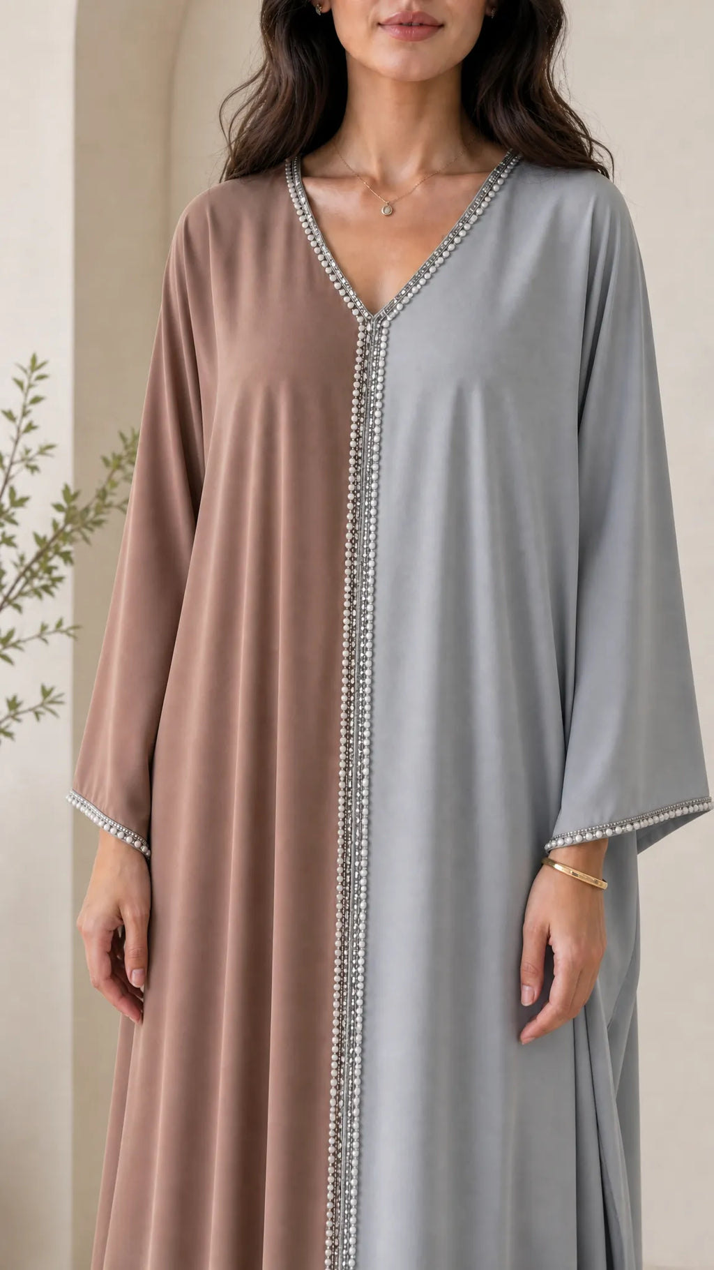 Zinnia - Moroccan Silk Jalabiya