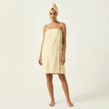 Cotton Bath Wrap and Hair Towel - Hydrangea