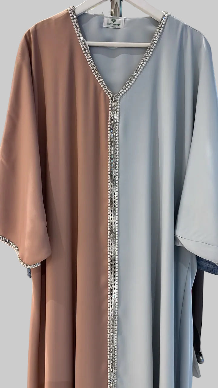 Zinnia - Moroccan Silk Jalabiya