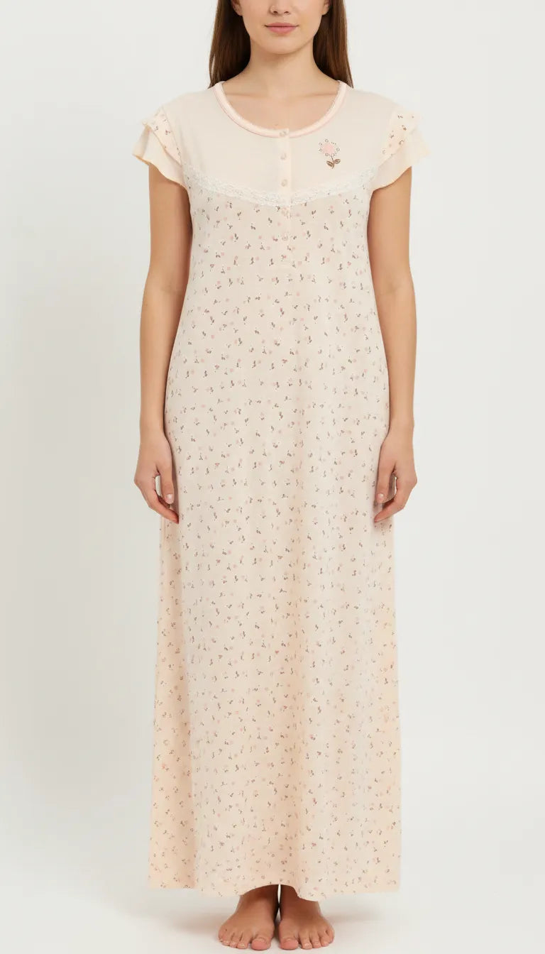 Amaryllis - Maxi Night Dress