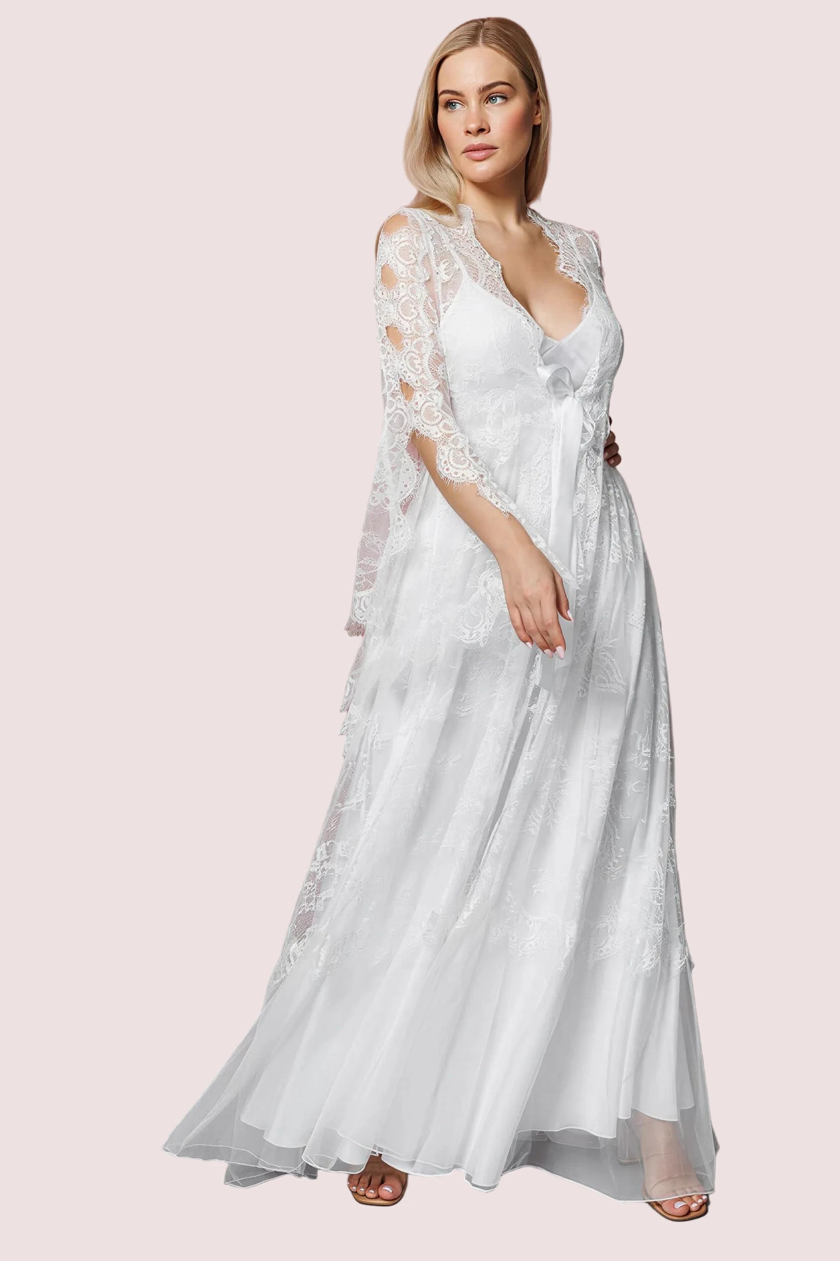 Juliette - Satin Lace Nightdress