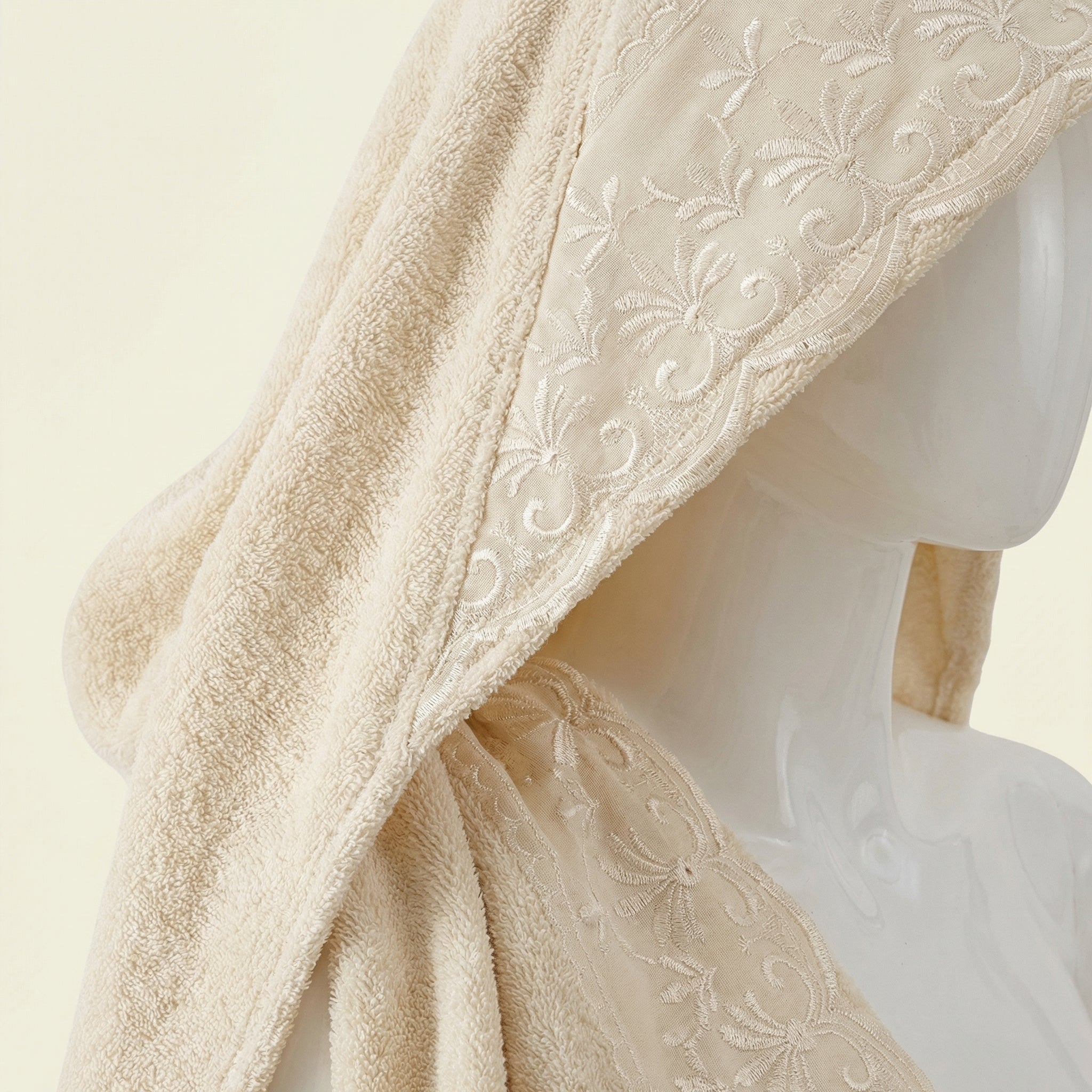 Cotton Bath Wrap and Hair Towel - Helenium