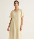 Fleur d'Étoile - Cotton Nightdress Midi