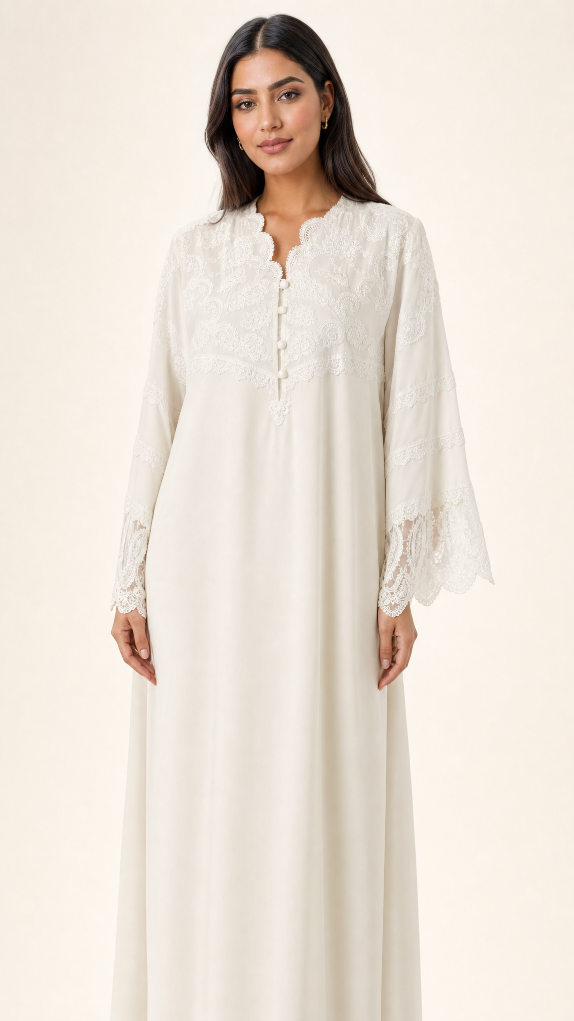 Ivy - Romantic Vintage Cotton Nightdress