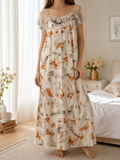 Satin Lace Nightdress - Ines