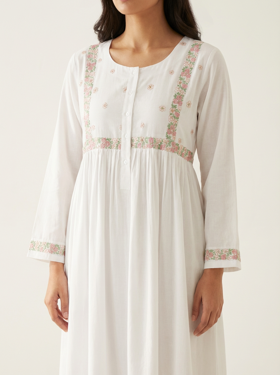Cotton Nightwear - Crocosmia