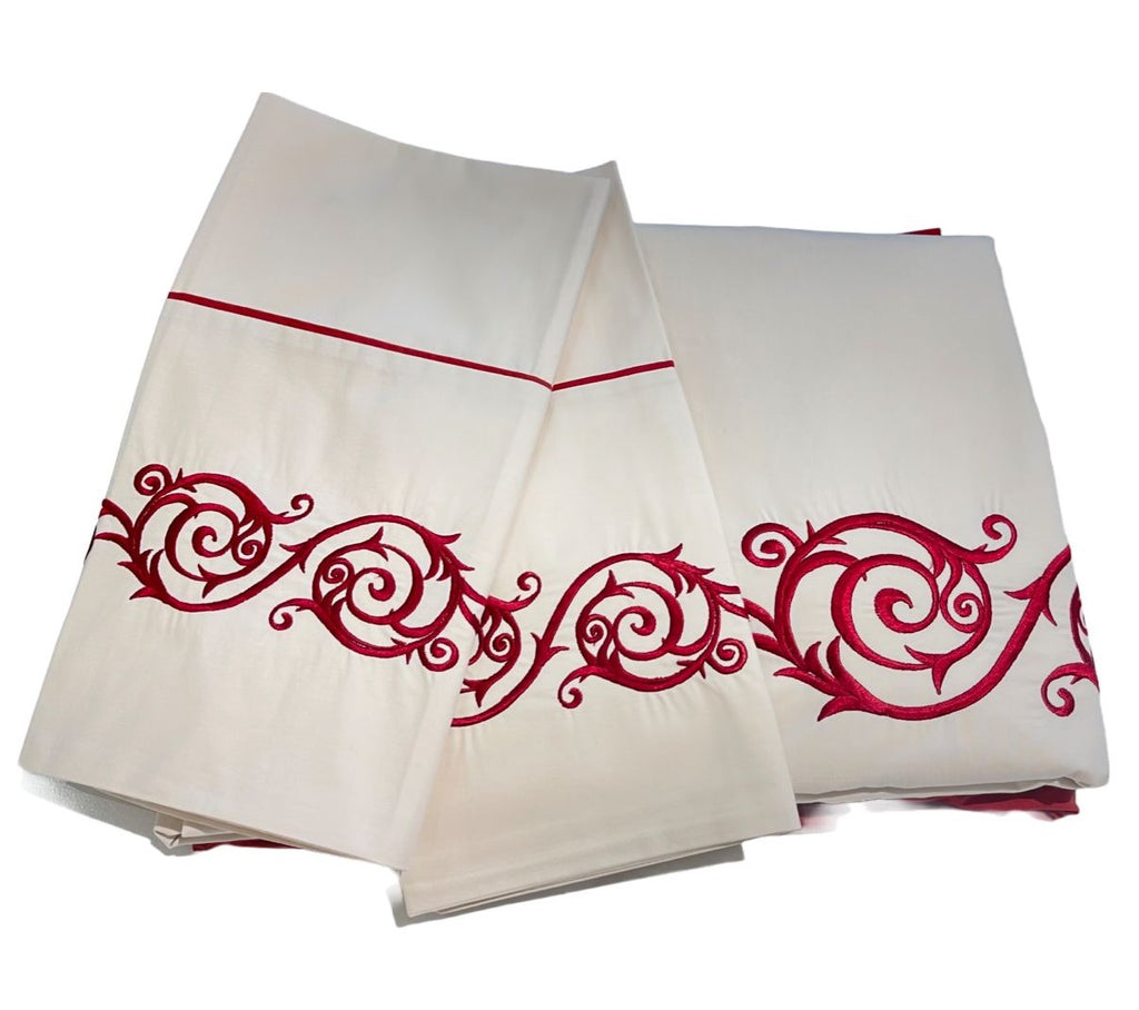 Bedsheet- Cherry