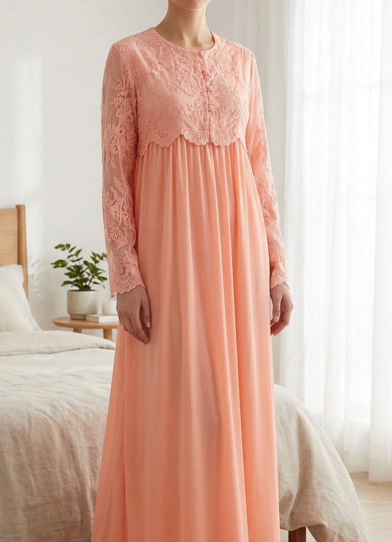Satin nightwear - Amaryllis