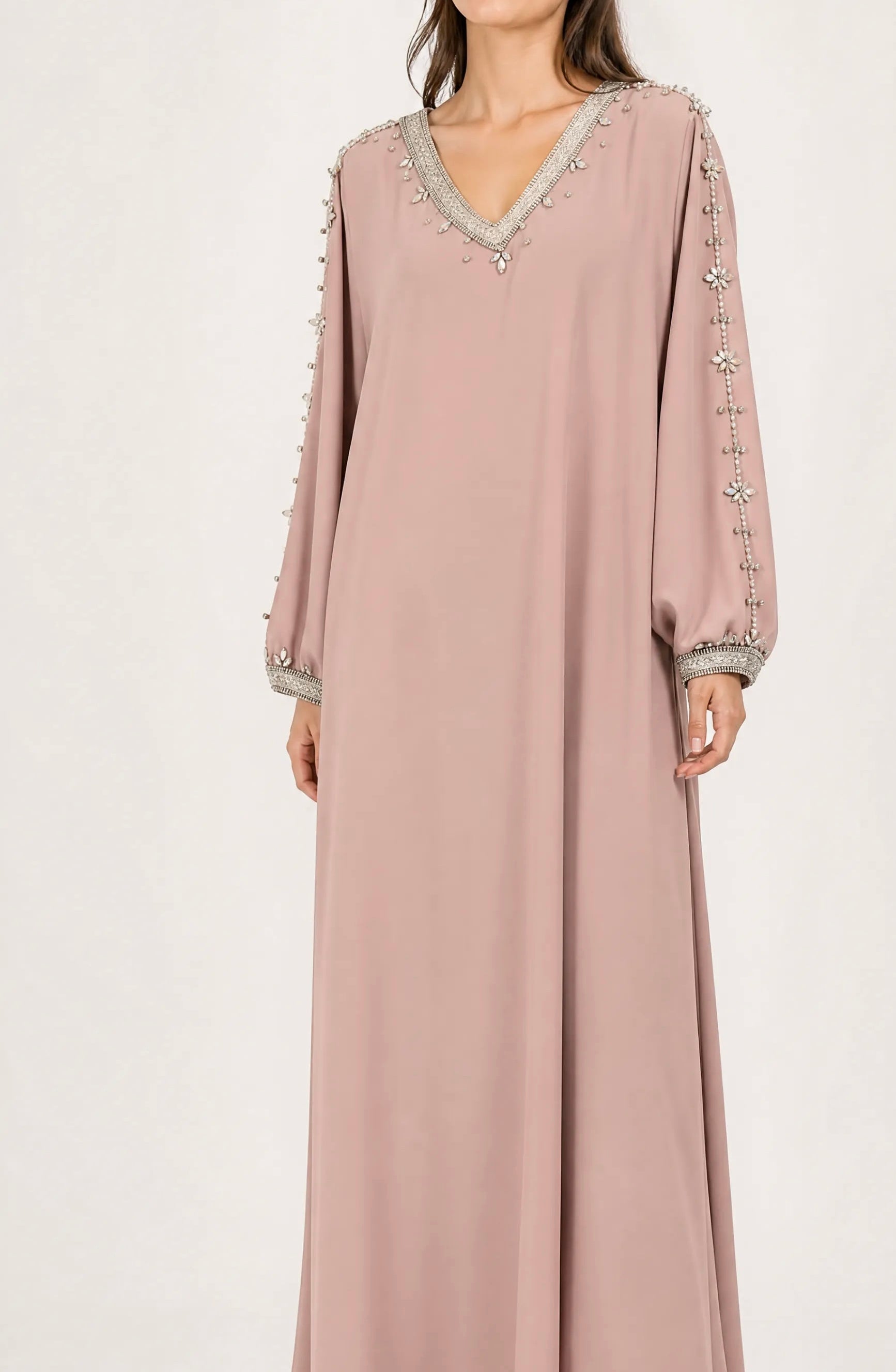 Monarda - Moroccan Silk Jalabiya