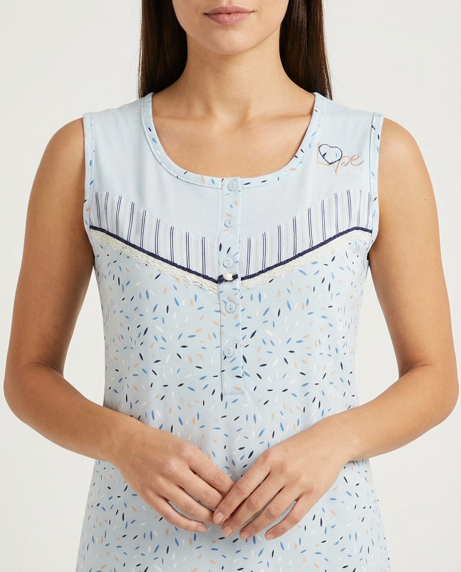 Cotton Nightwear - Baptisia