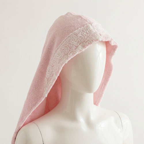 Cotton Bath Wrap and Hair Towel - Mayflower