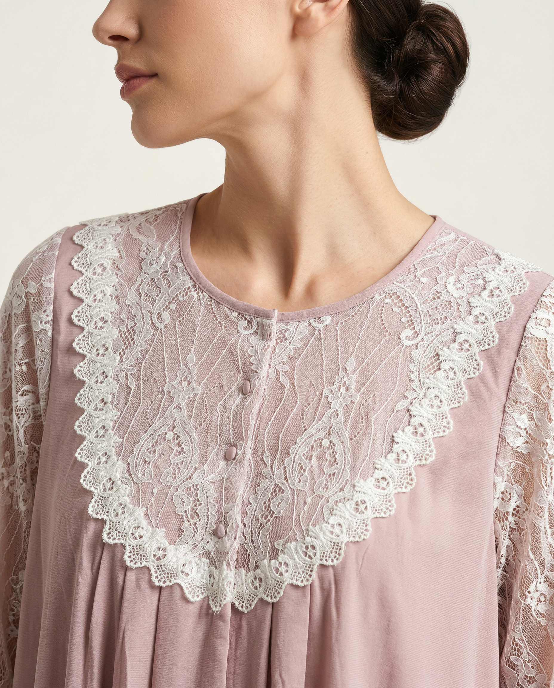 Roséra - Rayon Lace Nightdress