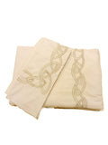 Cotton bed sheet - Erigeron