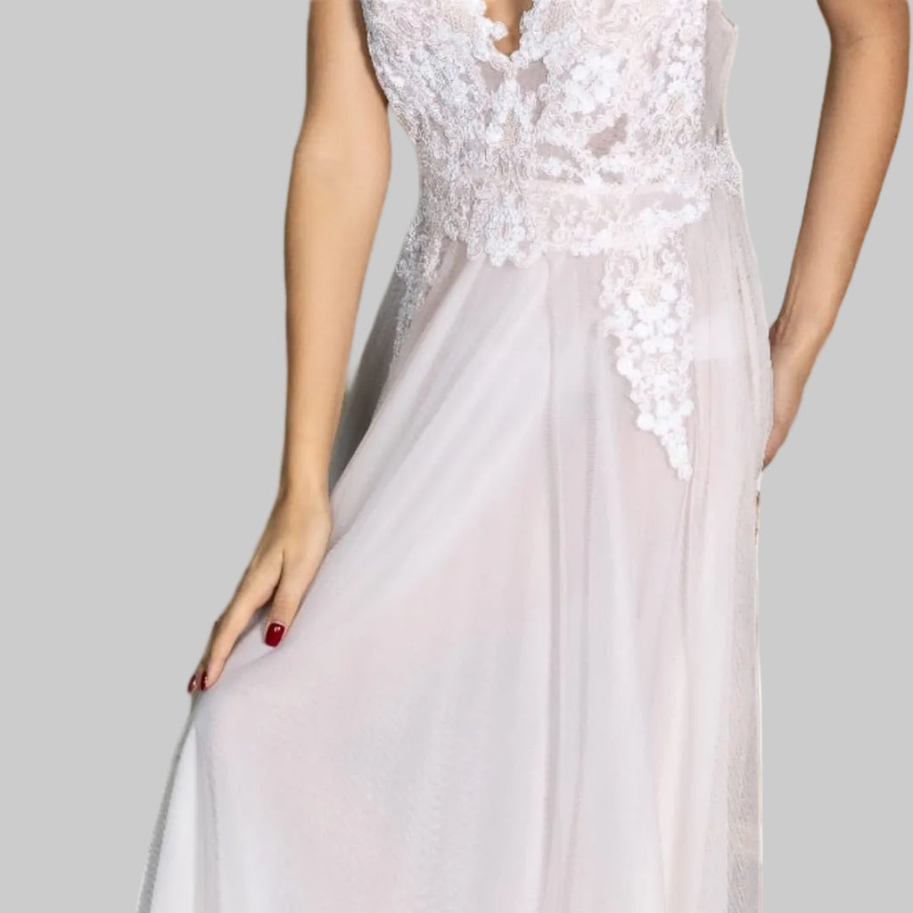 Long Mesh Nightwear - Dhalia