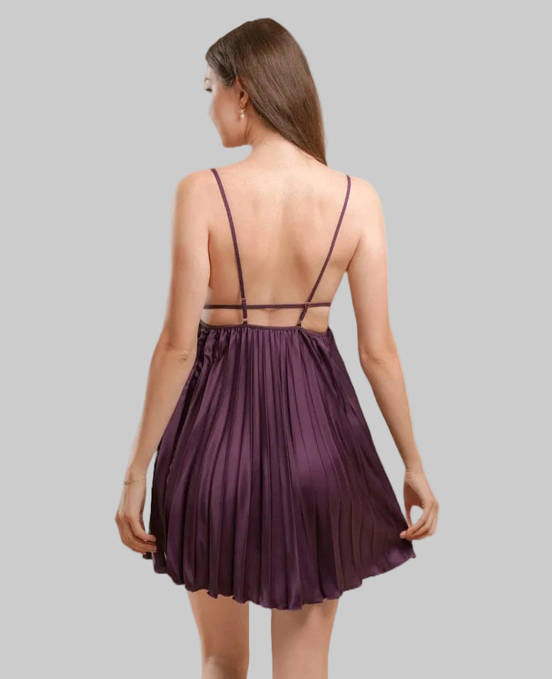 Satin Nightwear - Impatiens